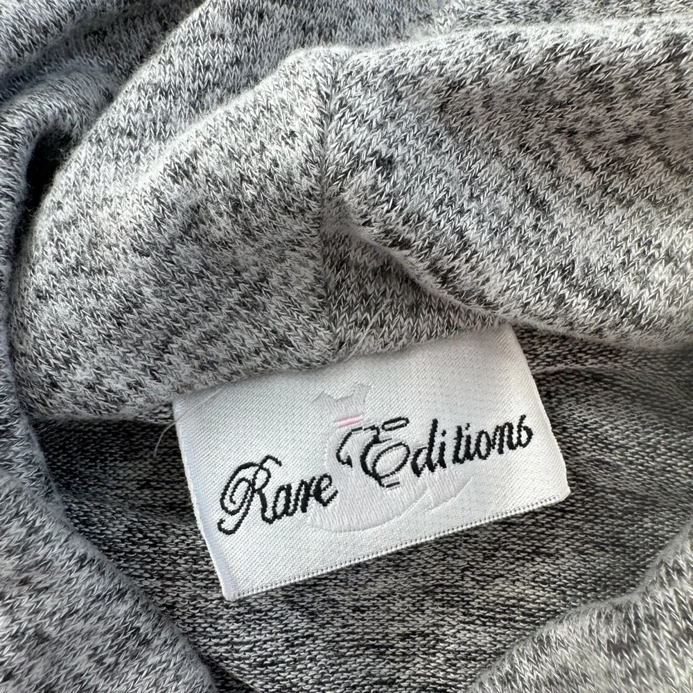Rare Editions Gray Knit Dress, girl’s size 6, new with tags!